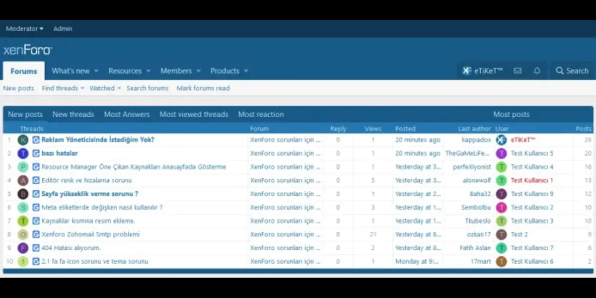 Tạo forum chuyên nghiệp với code Xenforo chất lượng